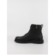 Ανδρικά Μποτάκι Calvin KLein Combat Ess Lace Up Zip Boot Lth YM0YM01373-0GJ Μαύρο