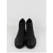 Ανδρικά Μποτάκι Calvin KLein Combat Ess Lace Up Zip Boot Lth YM0YM01373-0GJ Μαύρο