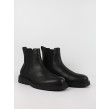 Ανδρικά Μποτάκι Calvin KLein Combat Ess Chelsea Boot Lth YM0YM01374-0GJ Μαύρο