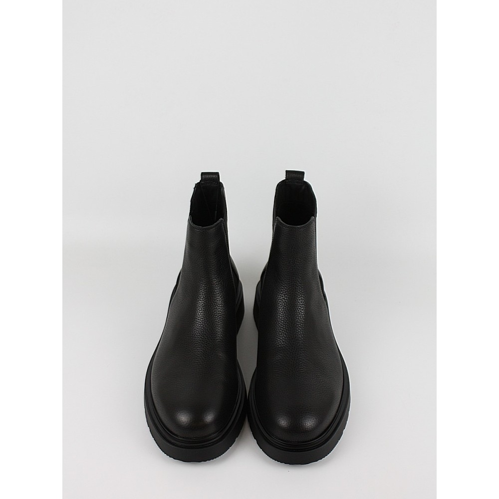 Ανδρικά Μποτάκι Calvin KLein Combat Ess Chelsea Boot Lth YM0YM01374-0GJ Μαύρο