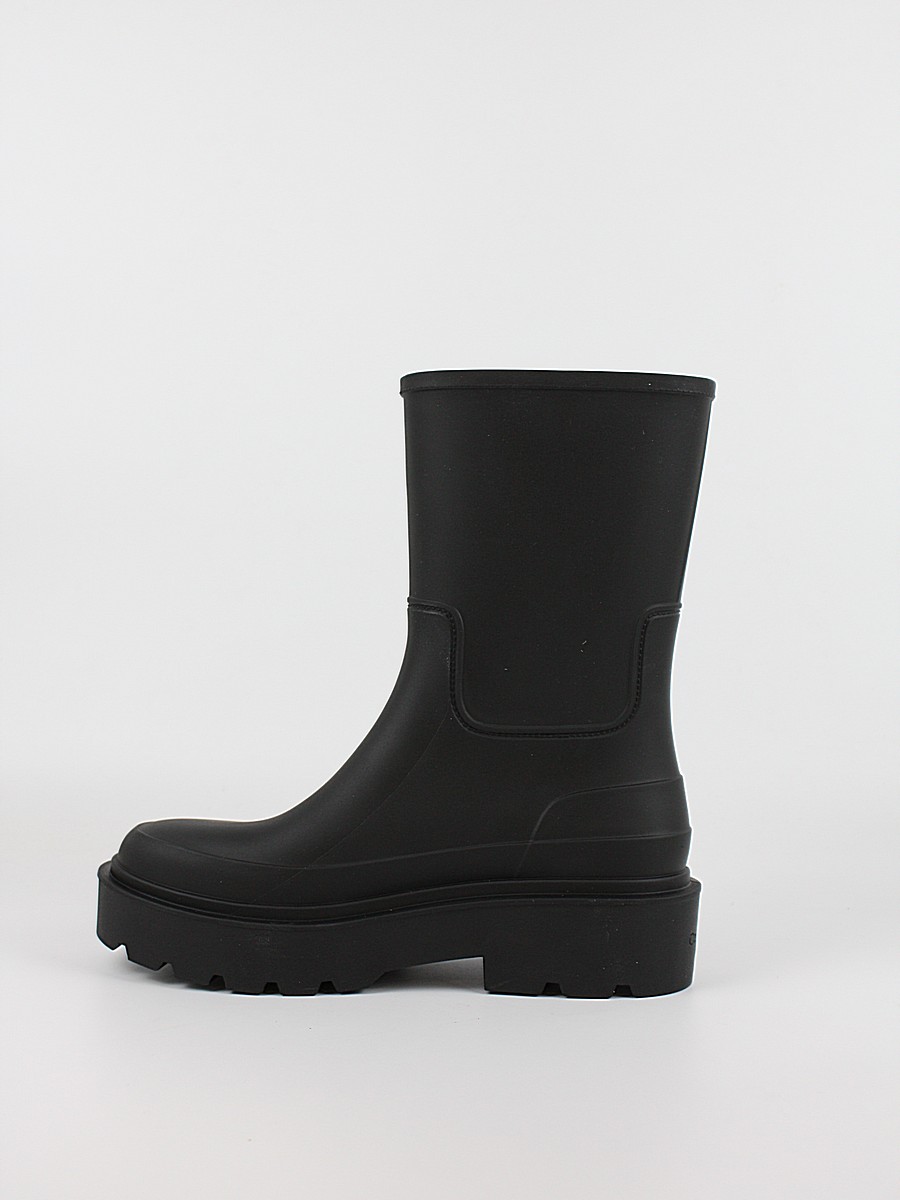 Γυναικεία Μπότα Calvin Klein Rainboot Rubber HW0HW03179-0GJ Μαύρο