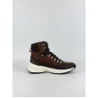 Ανδρικό Μποτάκι Calvin KLein Hike Runner Mid Laceup Lth HM0HM02323-0GR Καφέ
