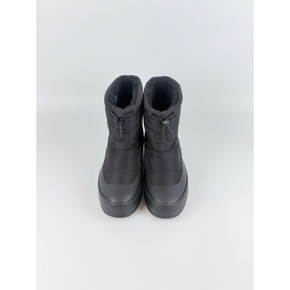 Γυναικείο Μποτάκι Calvin Klein Vulc Flatform Snowboot Nyl HW0HW03245-0GJ Μαύρο