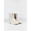 Γυναικείο Μποτάκι Calvin Klein Vulc Flatform Snowboot Nyl HW0HW03245-066 Εκρού