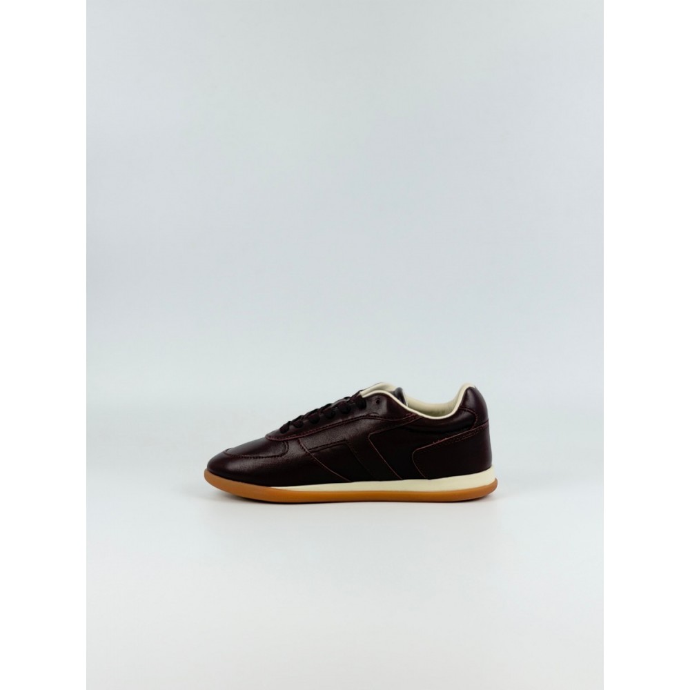 Γυναικεία Sneaker Tommy Hilfiger Th Vintage Low Runner Leather FW0FW09485-XUT Μπορντό