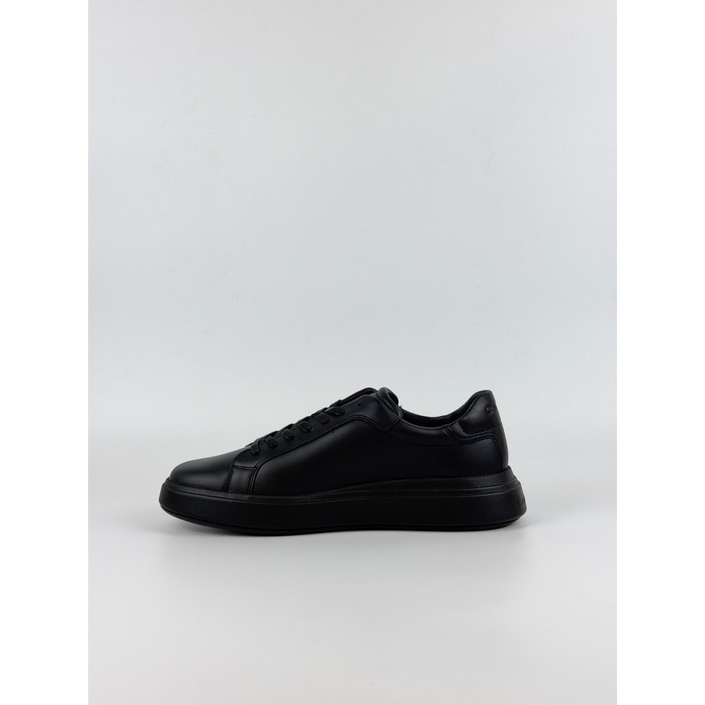 Ανδρικά Sneaker Calvin KLein Low Top Lace Up Lth HM0HM01016-0GJ Μαύρο