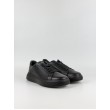 Ανδρικά Sneaker Calvin KLein Low Top Lace Up Lth HM0HM01016-0GJ Μαύρο