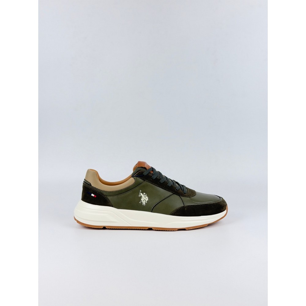 Ανδρικό Sneaker Us Polo Assn PARKER001-MIL Πράσινο