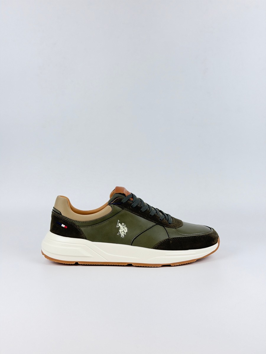 Ανδρικό Sneaker Us Polo Assn PARKER001-MIL Πράσινο