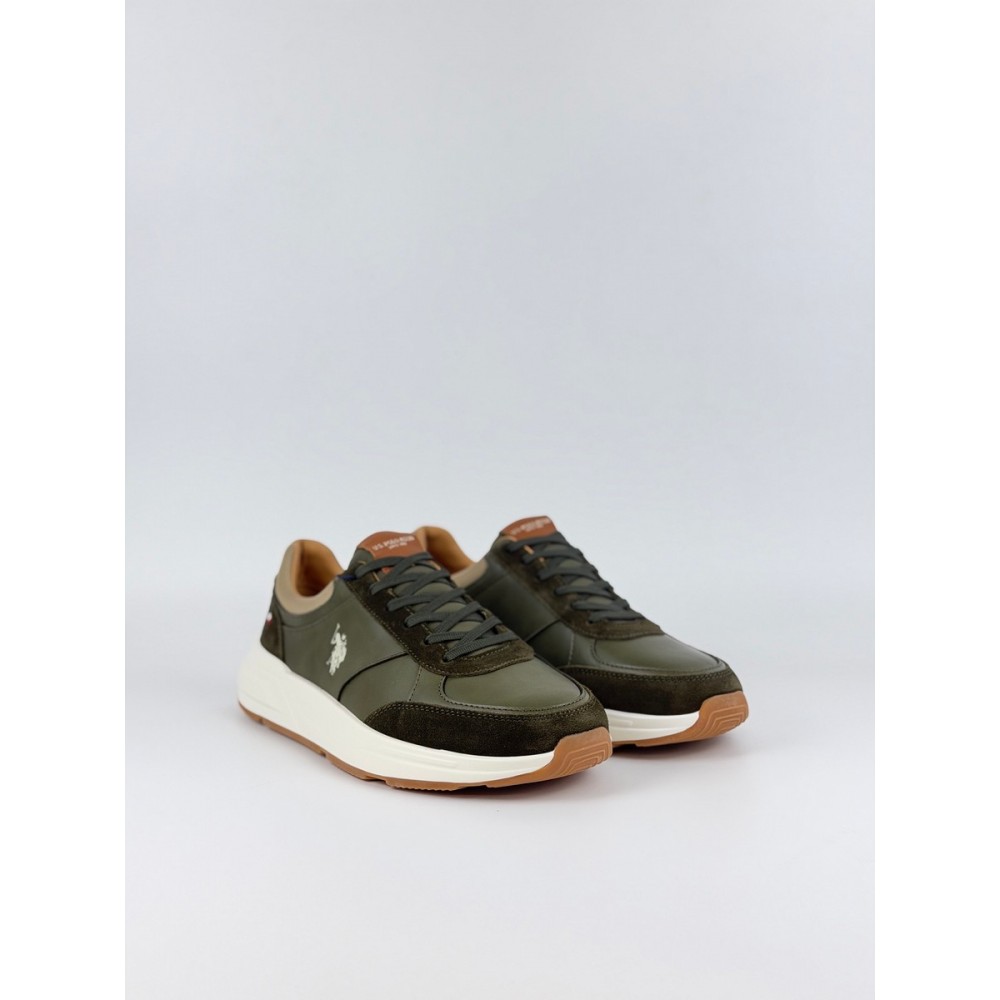 Ανδρικό Sneaker Us Polo Assn PARKER001-MIL Πράσινο