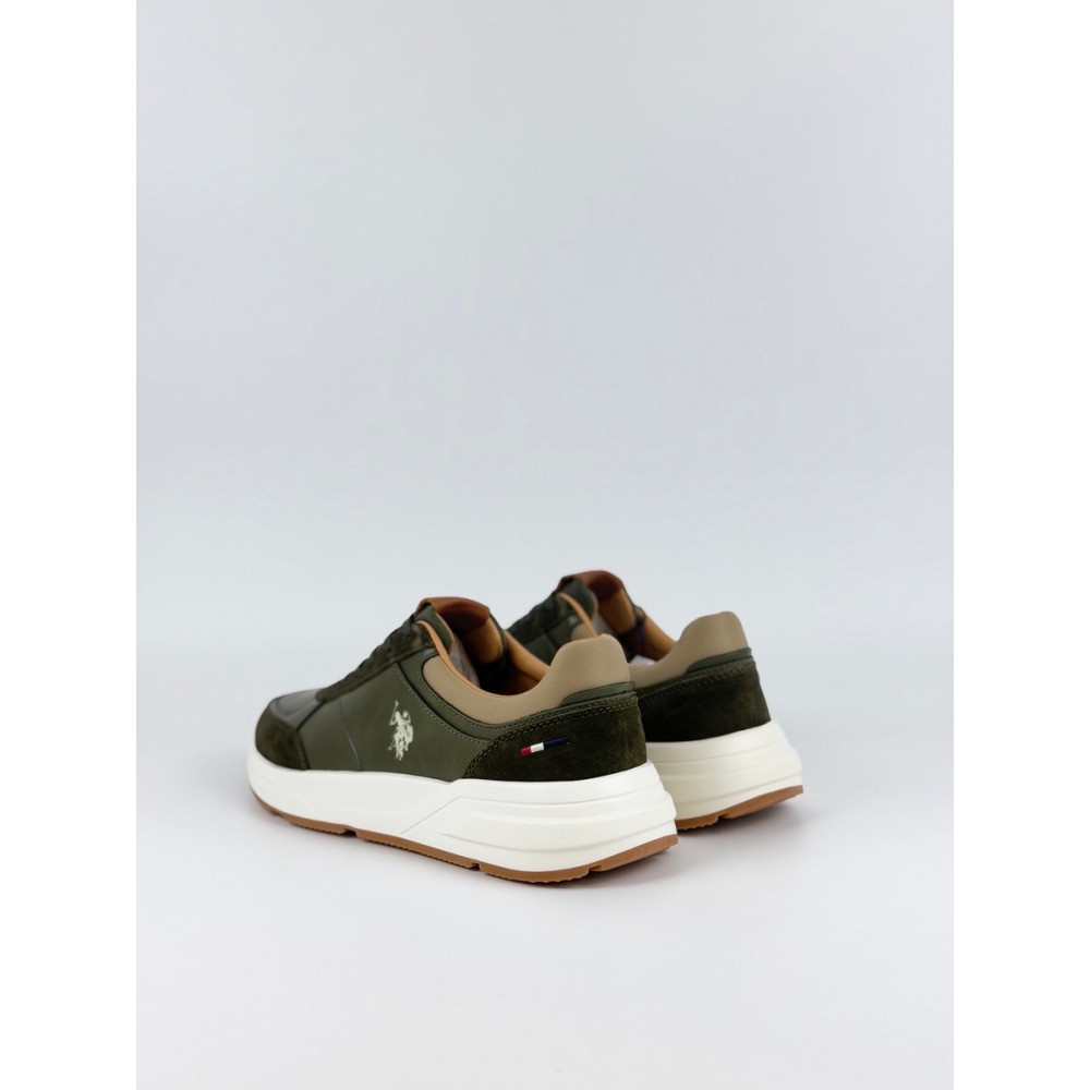 Ανδρικό Sneaker Us Polo Assn PARKER001-MIL Πράσινο
