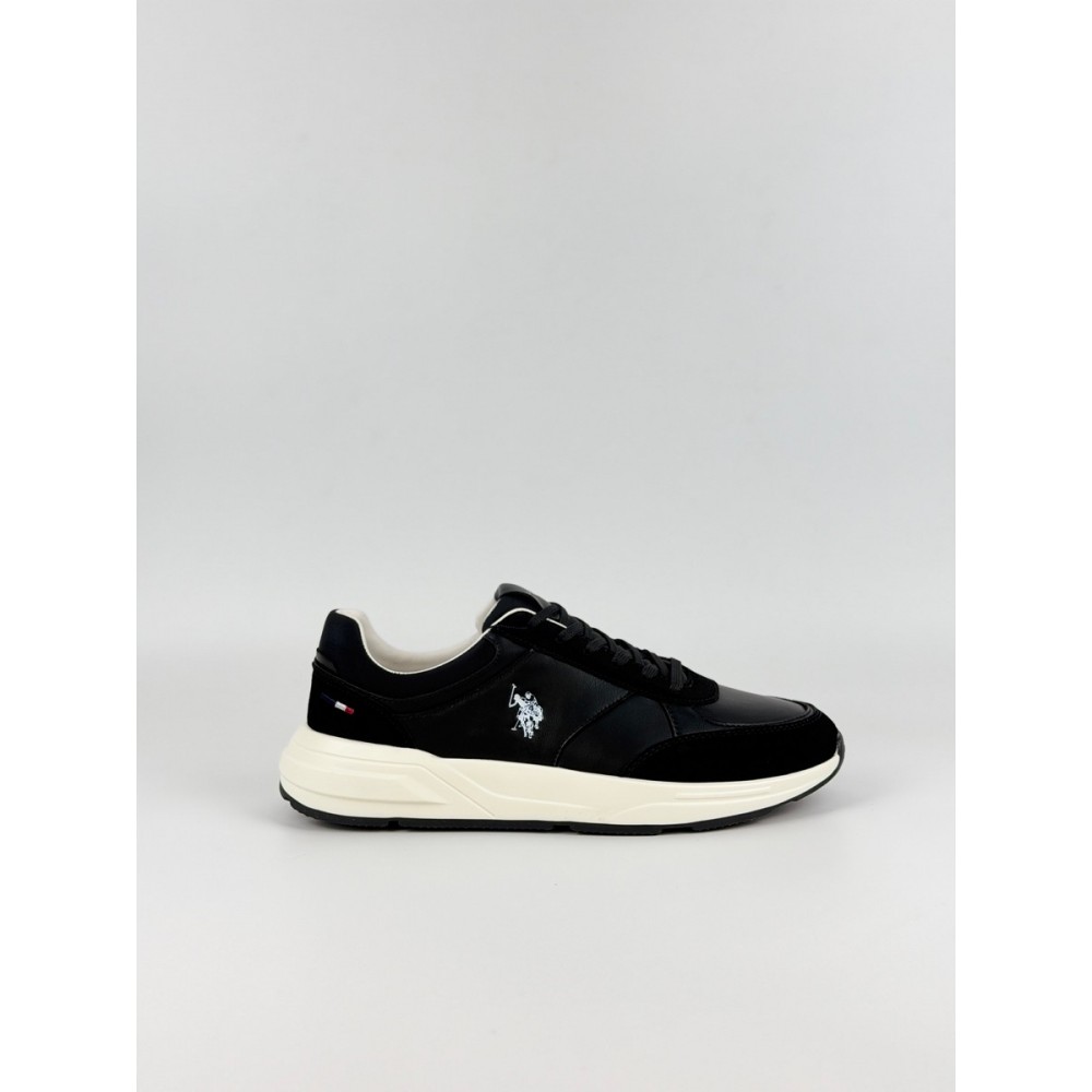 Ανδρικό Sneaker Us Polo Assn PARKER001-BLK Μαύρο