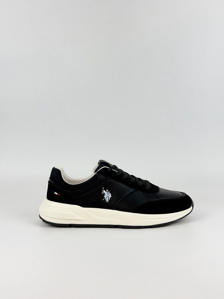 Ανδρικό Sneaker Us Polo Assn PARKER001-BLK Μαύρο