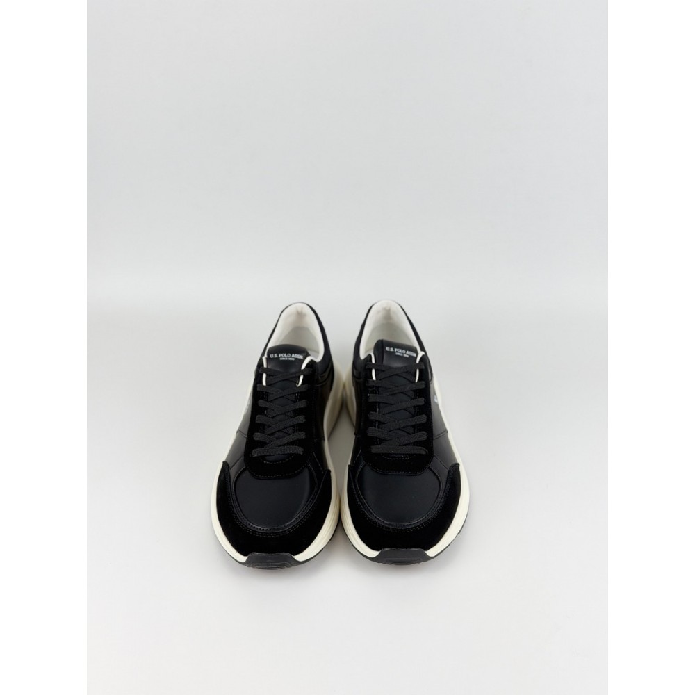 Ανδρικό Sneaker Us Polo Assn PARKER001-BLK Μαύρο