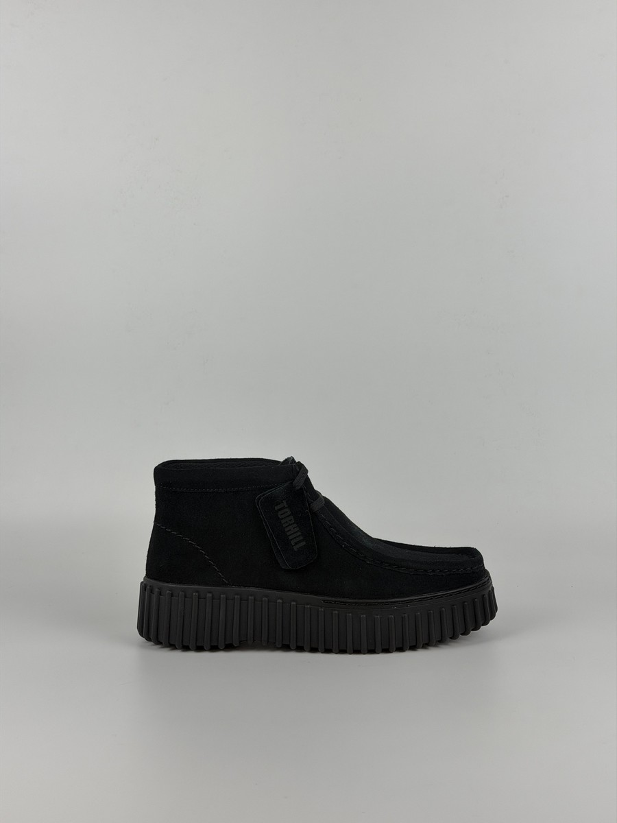 Γυναικεία Μποτάκι Clarks Torhill Moss 26179360 Μαύρο
