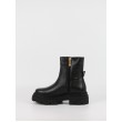 Γυναικεία ΜποτάκιαTommy Hilfiger Leather Chunky Th Buckled Boot FW0FW09549-BDS Μαύρα