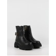 Γυναικεία ΜποτάκιαTommy Hilfiger Leather Chunky Th Buckled Boot FW0FW09549-BDS Μαύρα