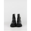 Γυναικεία ΜποτάκιαTommy Hilfiger Leather Chunky Th Buckled Boot FW0FW09549-BDS Μαύρα