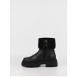 Γυναικεία ΜποτάκιαTommy Hilfiger Shearling Fold Chunky Ankle Boot FW0FW09677-BDS Μαύρα