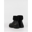 Γυναικεία ΜποτάκιαTommy Hilfiger Shearling Fold Chunky Ankle Boot FW0FW09677-BDS Μαύρα