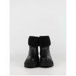 Γυναικεία ΜποτάκιαTommy Hilfiger Shearling Fold Chunky Ankle Boot FW0FW09677-BDS Μαύρα