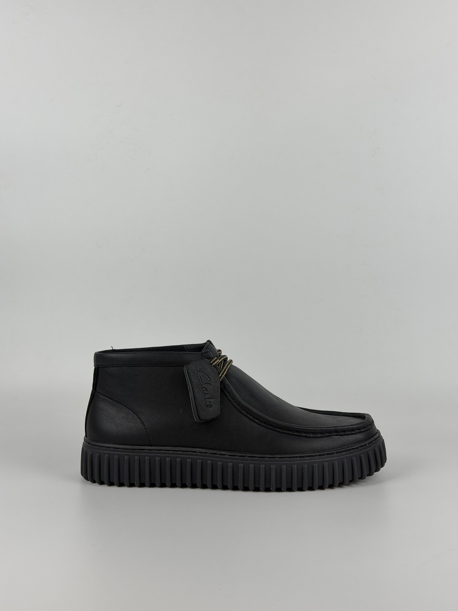 Ανδρικό Παπούτσι Clarks Torhill Hi 26178264 Μαύρο