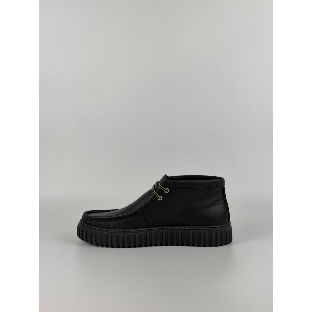 Ανδρικό Παπούτσι Clarks Torhill Hi 26178264 Μαύρο