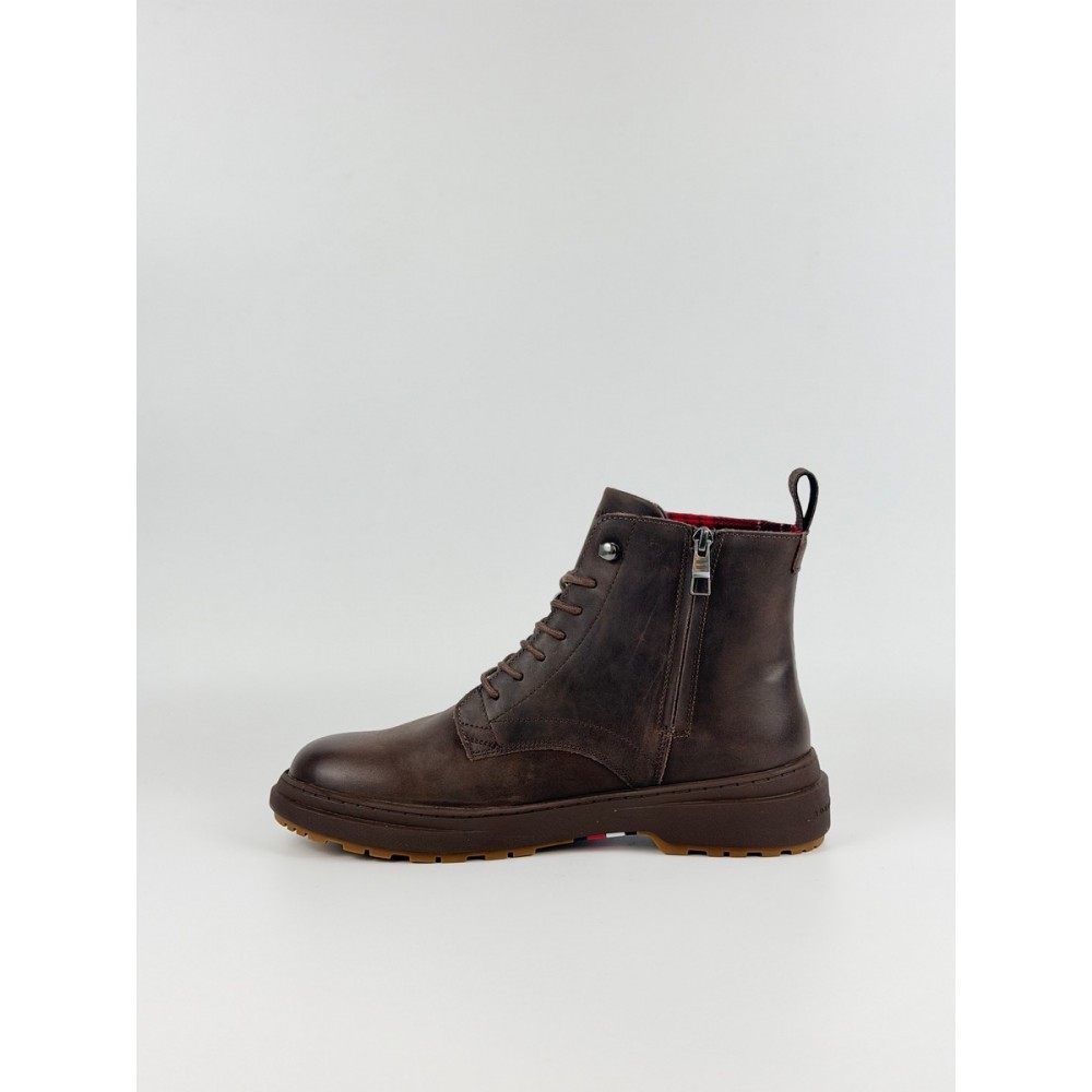 Ανδρικά ΜποτάκιTommy Hilfiger Outdoor Warm Lth Boot FM0FM05960-GT6 Καφέ