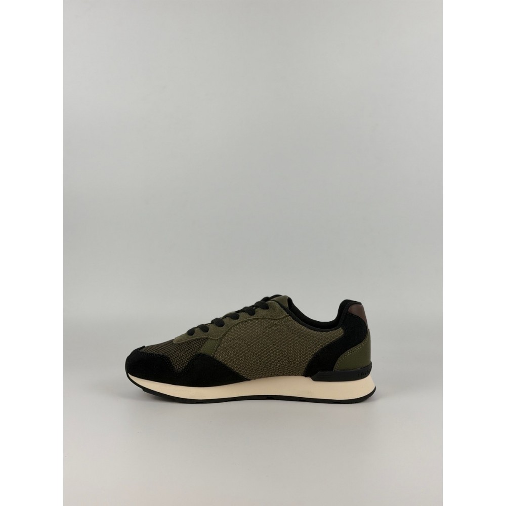 Ανδρικά Sneaker Tommy Hilfiger T Hilfiger Core Mix Runner FM0FM06001-RBN Χακί
