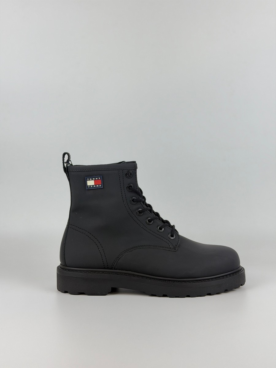 Ανδρικά ΜποτάκιTommy Hilfiger Archive '01 Rubber Lace Boot EM0EM01781-BDS Μαύρο