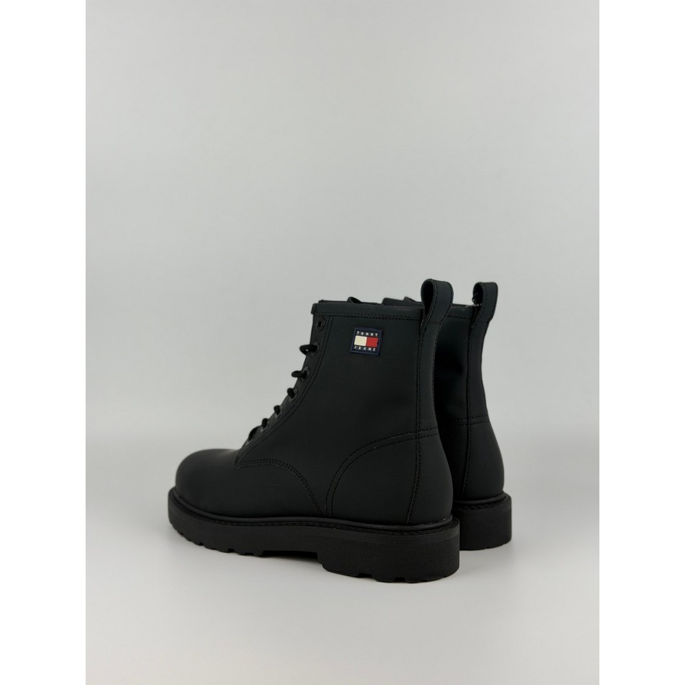 Ανδρικά ΜποτάκιTommy Hilfiger Archive '01 Rubber Lace Boot EM0EM01781-BDS Μαύρο