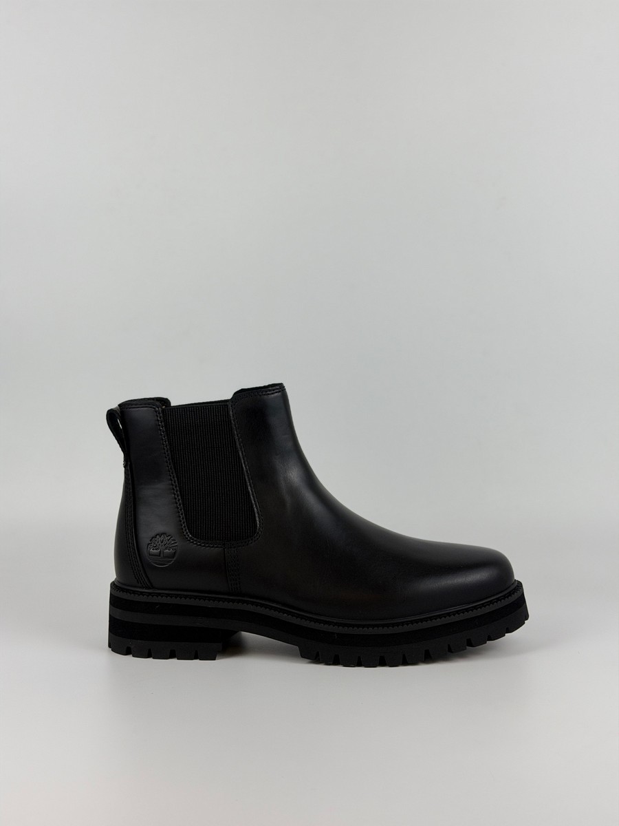 Ανδρικό Μποτάκι Timberland Britton Drive Mid Chelsea Boot TB0A5RRDW02 Μαύρο