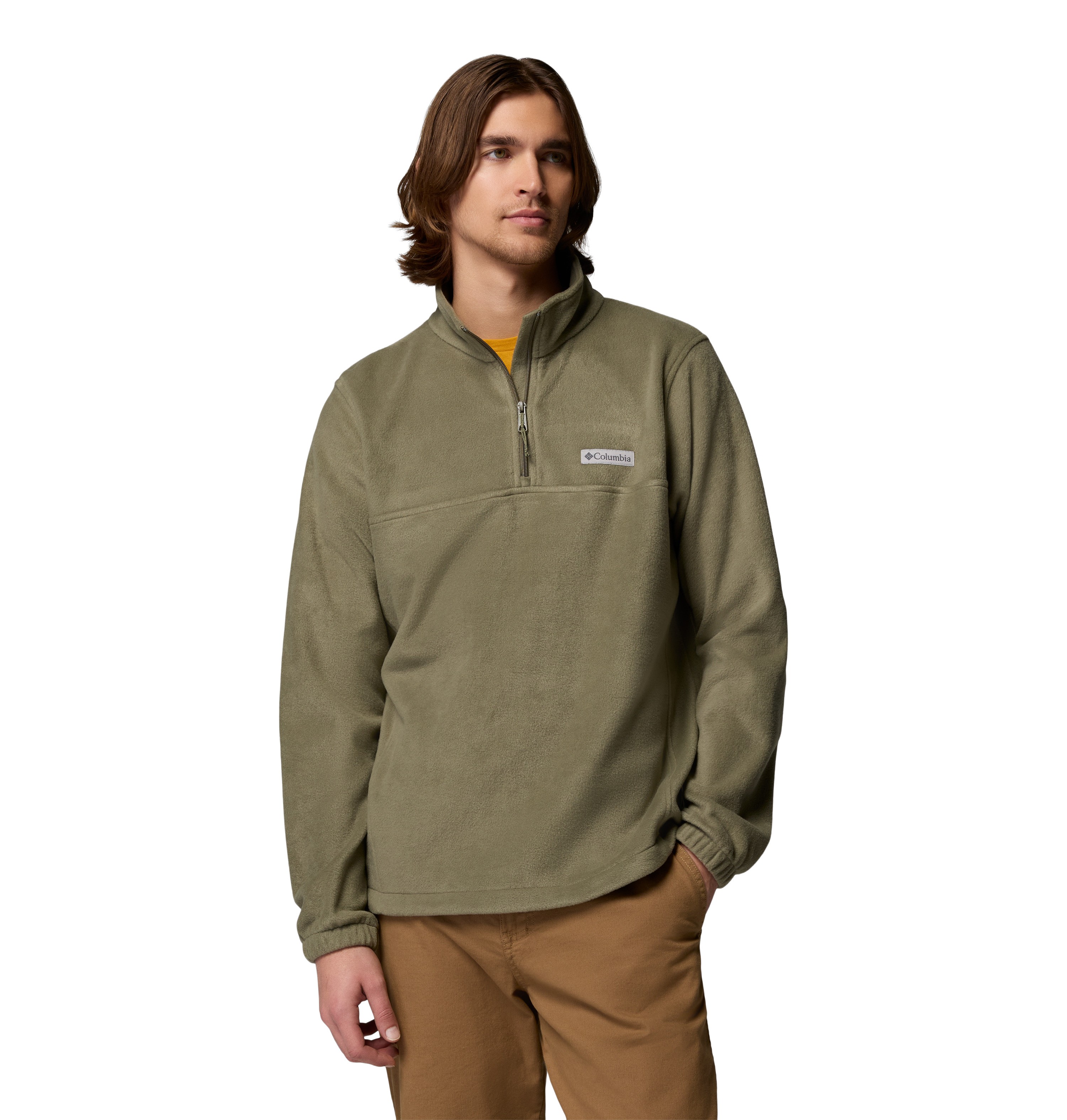 Ανδρική Μπλούζα Columbia Steens Mountain™ Half Zip 1620191-397 Χακί