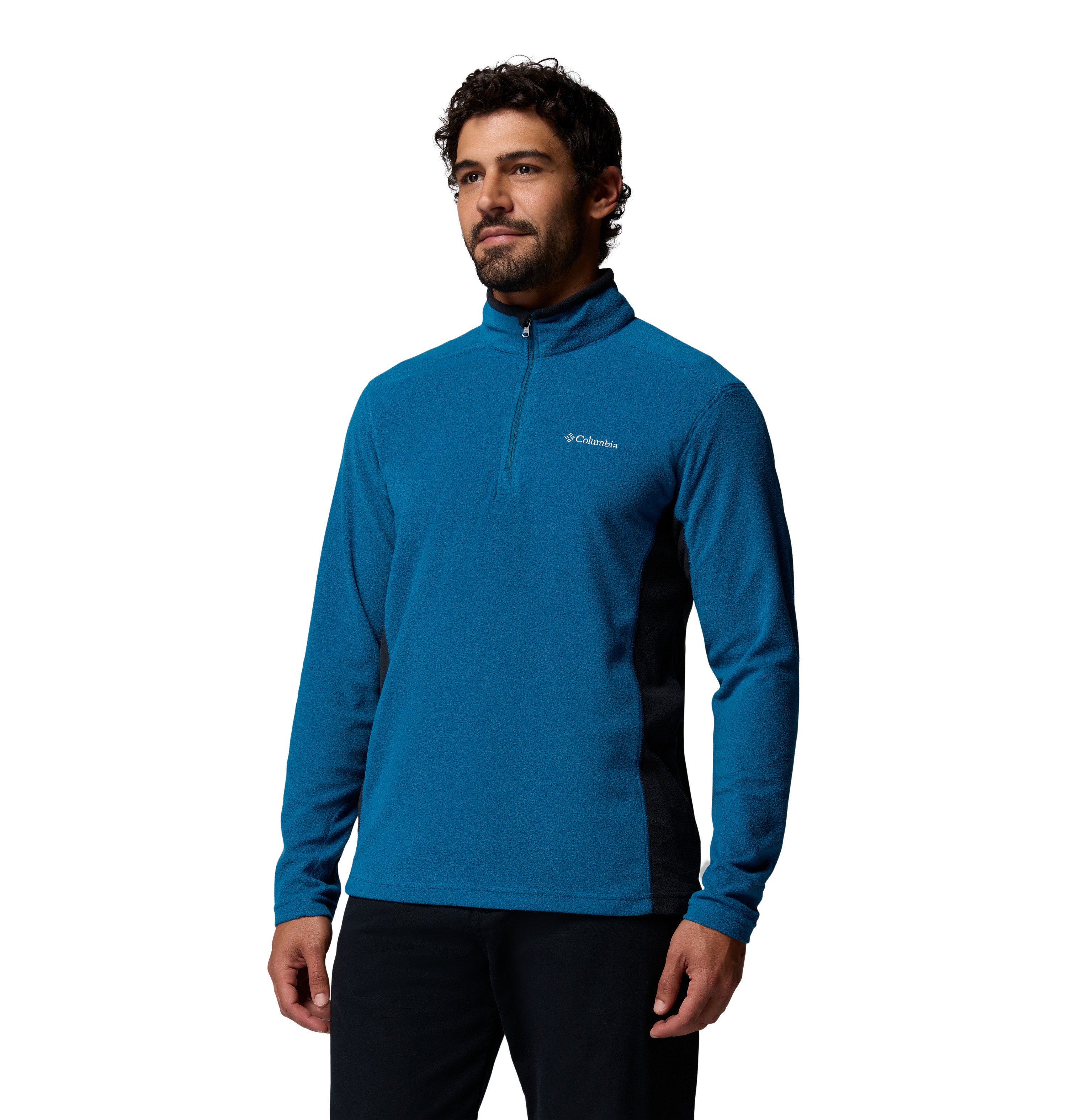 Ανδρική Μπλούζα Columbia Klamath Range™ II Half Zip Fleece EM6503-443 Μπλε