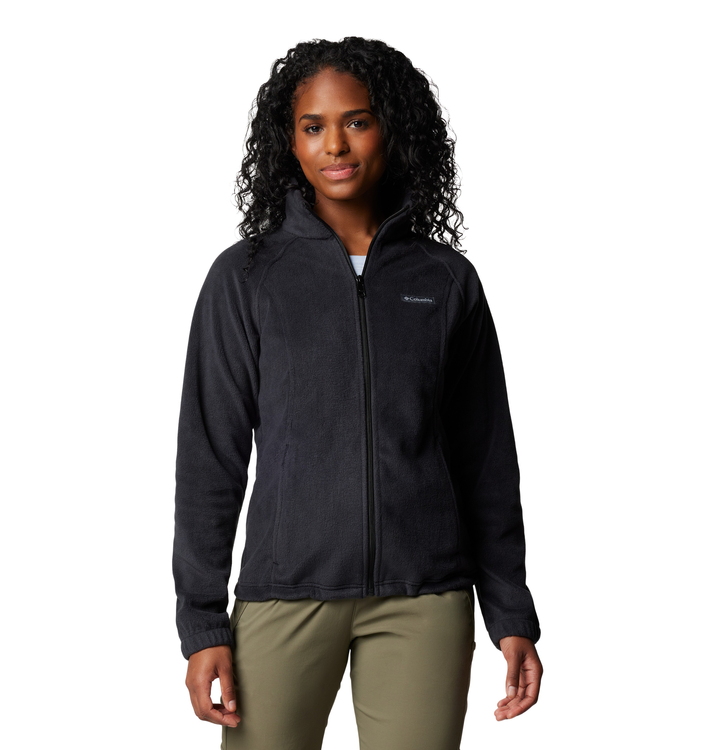 Γυναικεία Ζακέτα Columbia Benton Springs™ Full Zip Fleece WL6439-010 Μαύρο