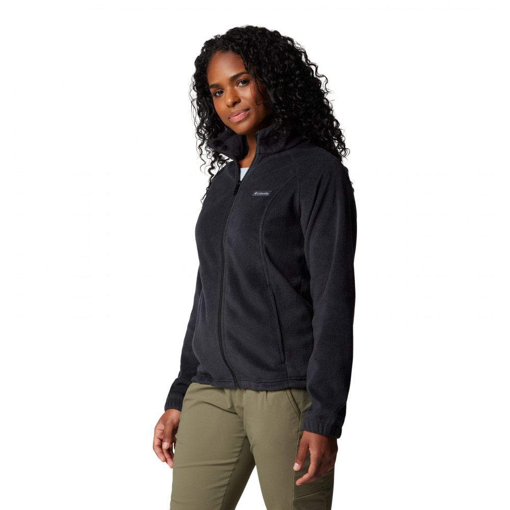 Γυναικεία Ζακέτα Columbia Benton Springs™ Full Zip Fleece WL6439-010 Μαύρο