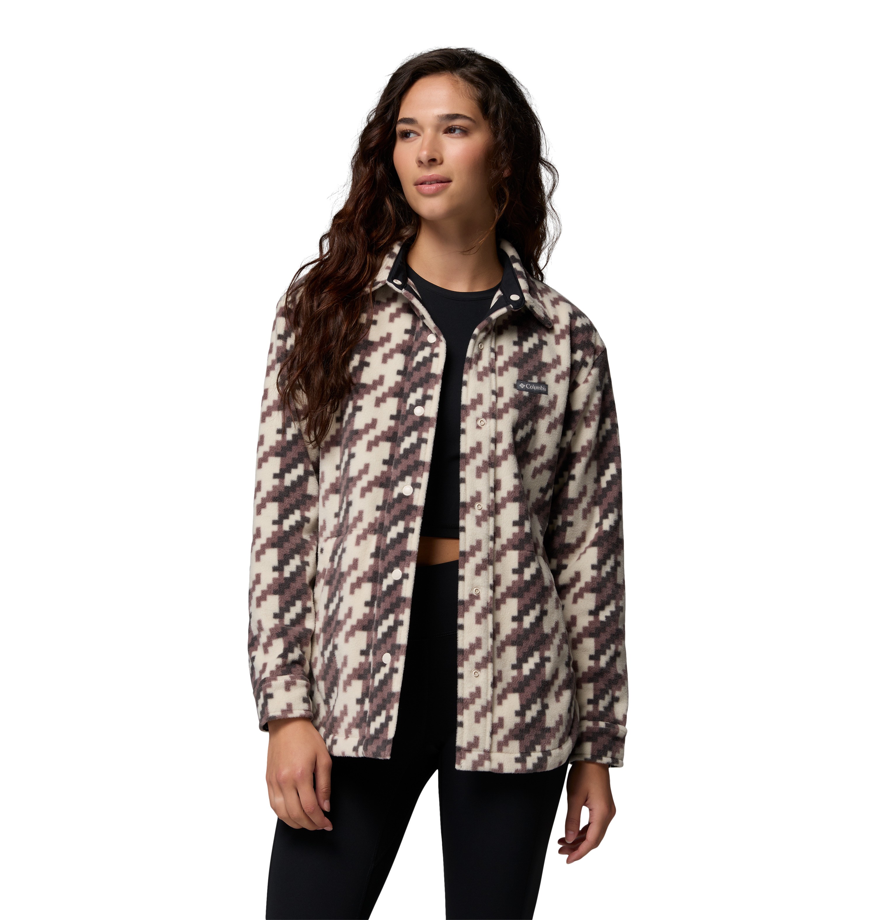 Γυναικείo Πουκάμισο Columbia Benton Springs™ Shirt Jacket II 2085661-279 Dark Stone, Twills