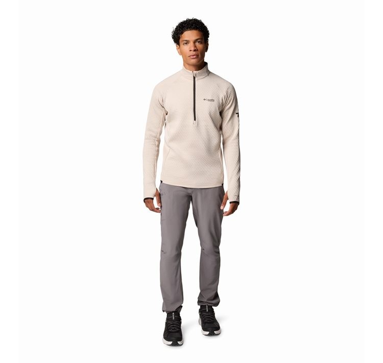Ανδρική Μπλούζα Columbia Crystal Leaf Omni-Heat™ Helix Half Zip 2094983-278 Μπεζ