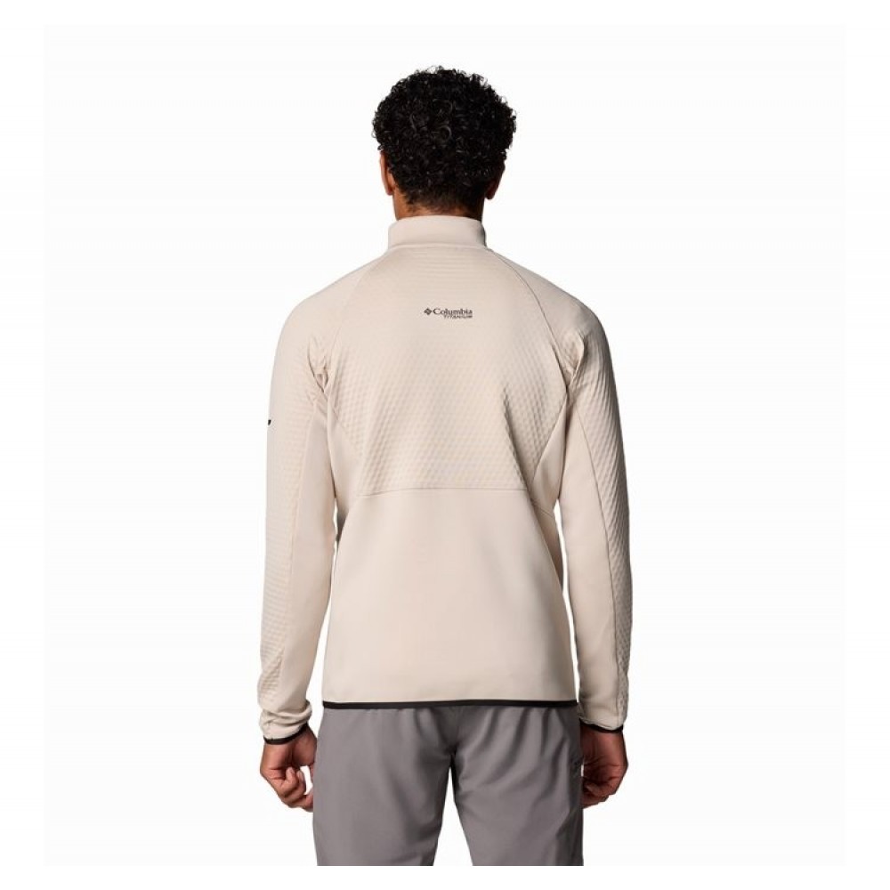 Ανδρική Μπλούζα Columbia Crystal Leaf Omni-Heat™ Helix Half Zip 2094983-278 Μπεζ