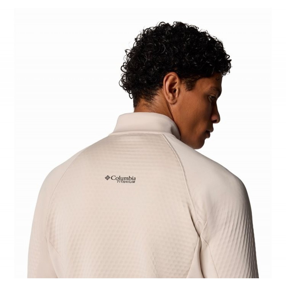 Ανδρική Μπλούζα Columbia Crystal Leaf Omni-Heat™ Helix Half Zip 2094983-278 Μπεζ