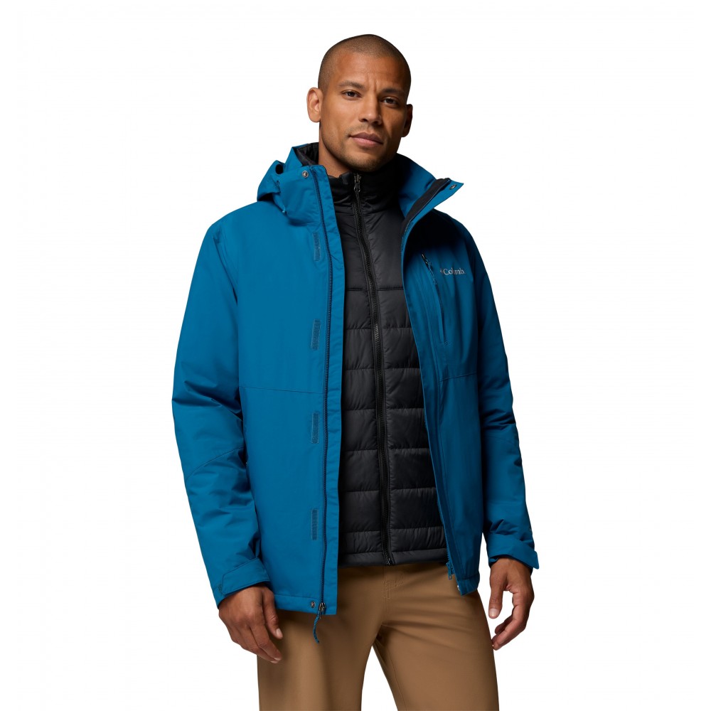 Ανδρικό Μπουφάν Columbia Element Blocker™ III Interchange Jacket 2090122-442 Μπλε