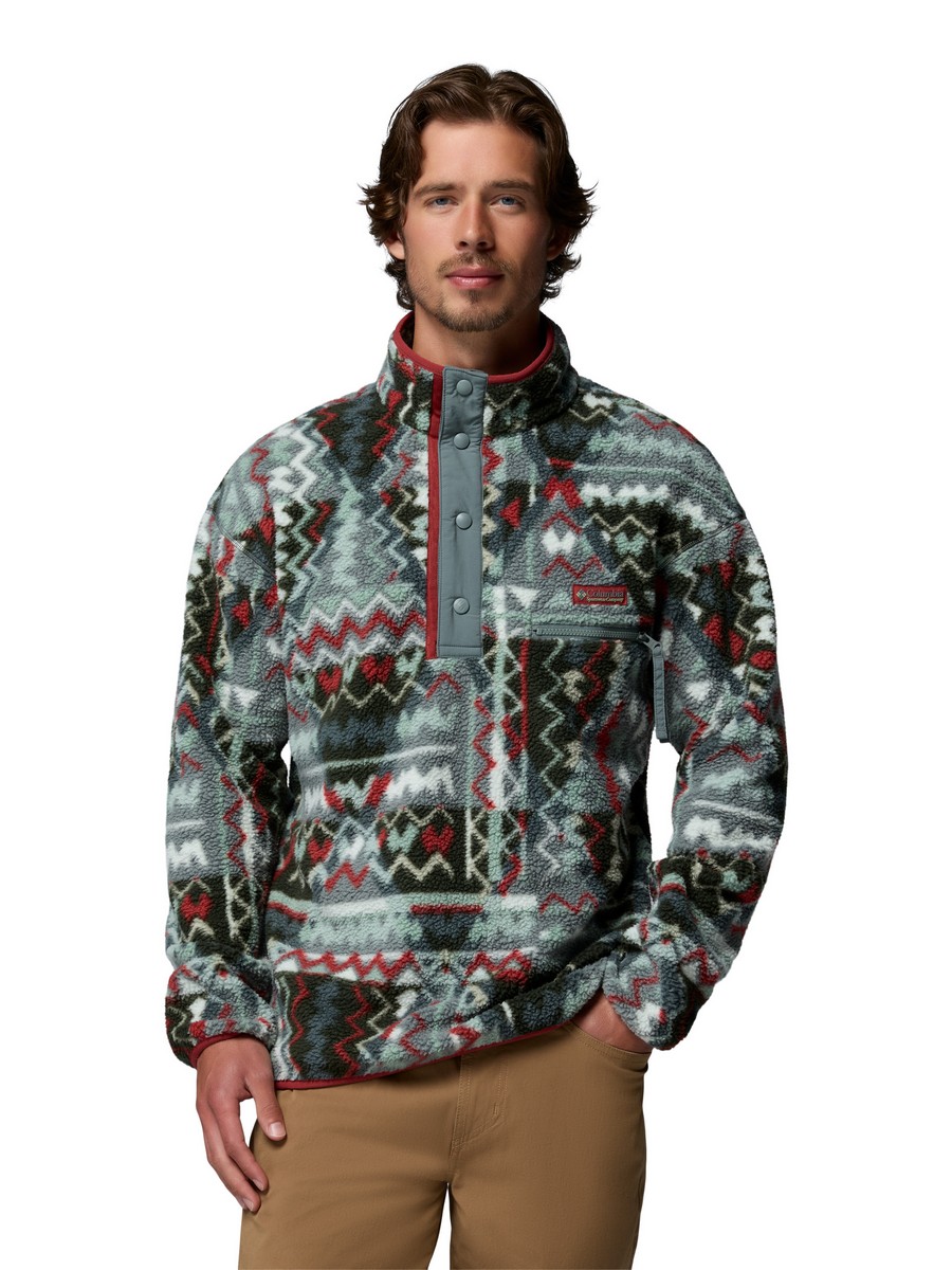 Ανδρική Μπλούζα Columbia Helvetia™ II Printed Half Snap Fleece 2098461-343