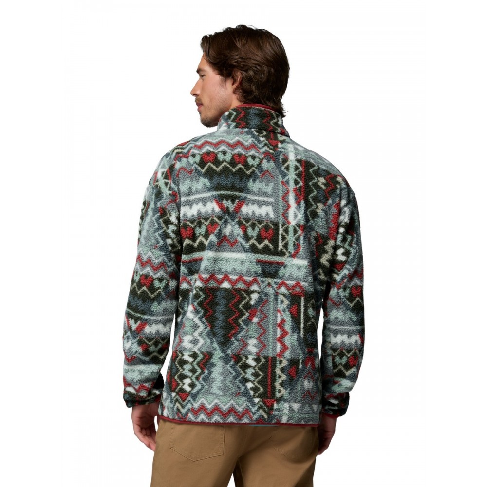 Ανδρική Μπλούζα Columbia Helvetia™ II Printed Half Snap Fleece 2098461-343