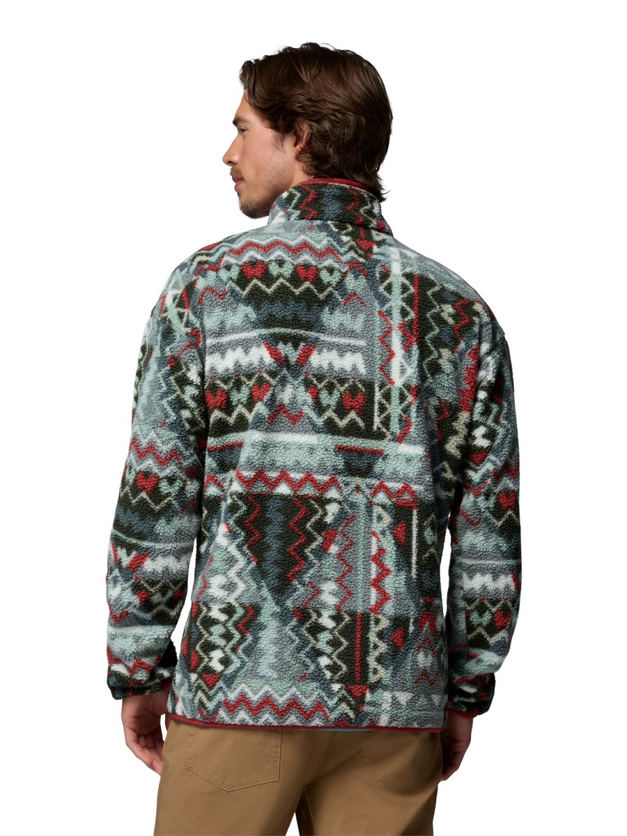 Men's Columbia Helvetia™ II Printed Half Snap Fleece 2098461-343