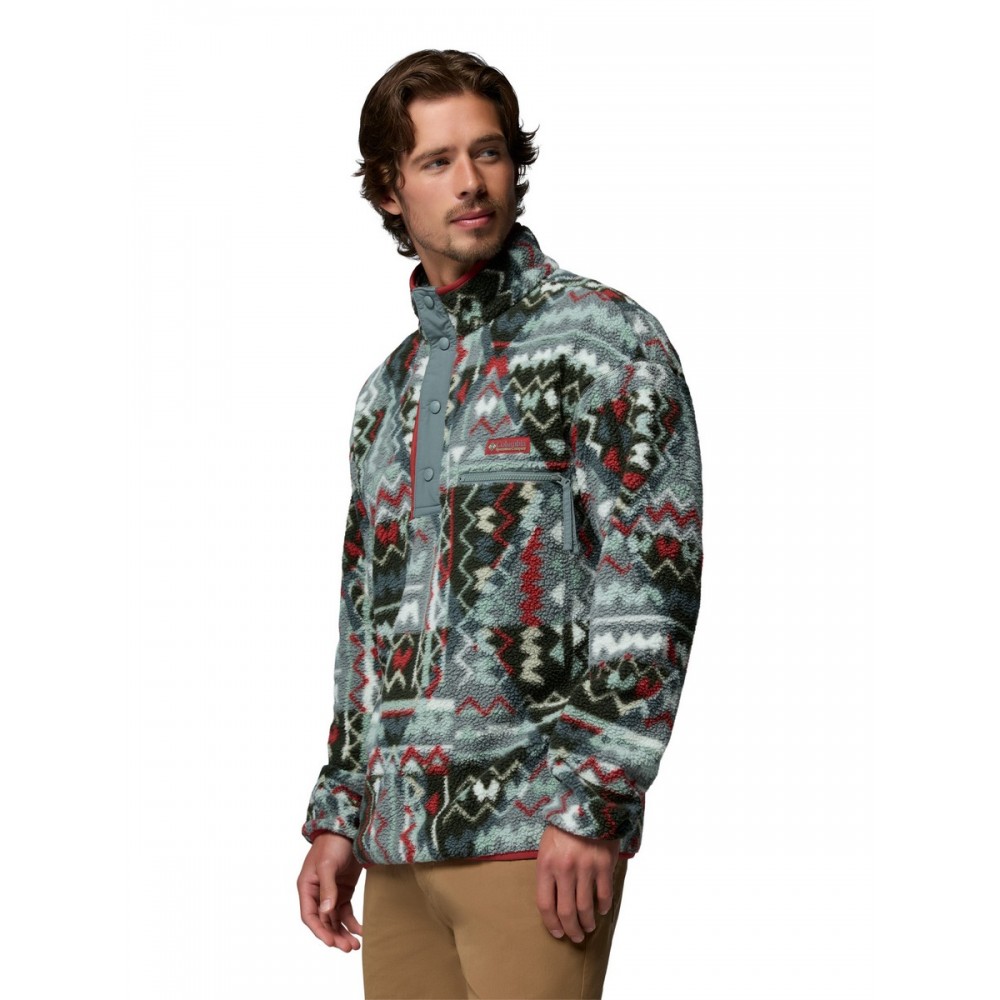 Ανδρική Μπλούζα Columbia Helvetia™ II Printed Half Snap Fleece 2098461-343