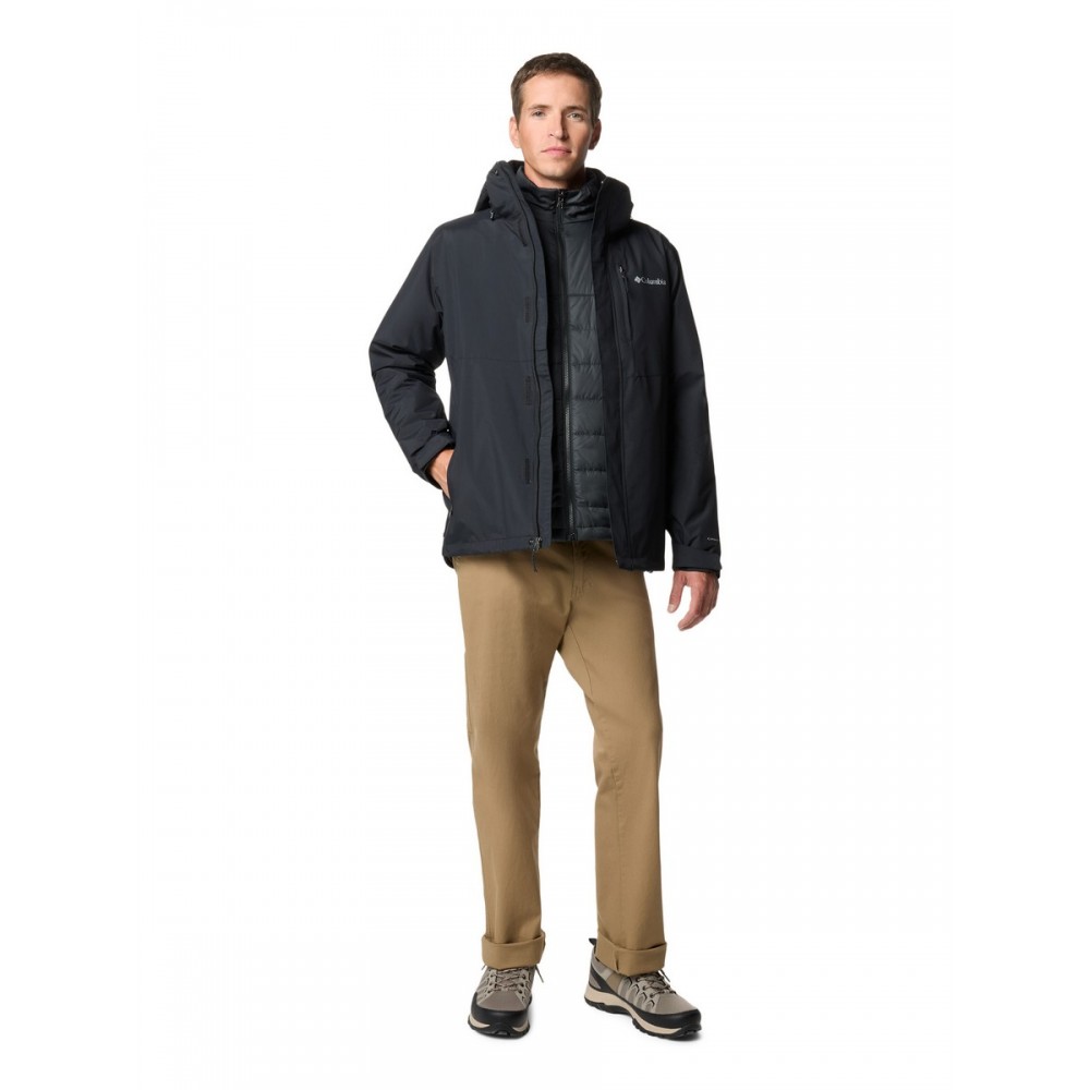Ανδρικό Μπουφάν Columbia Element Blocker™ III Interchange Jacket 2090122-010 Μαύρο