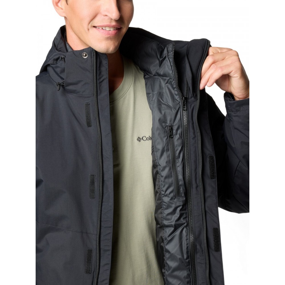 Ανδρικό Μπουφάν Columbia Element Blocker™ III Interchange Jacket 2090122-010 Μαύρο