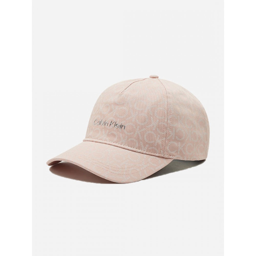 K60K609154-0JV klein Cap Tpu Fabric Calvin Branding Mono Pink Bb Hat